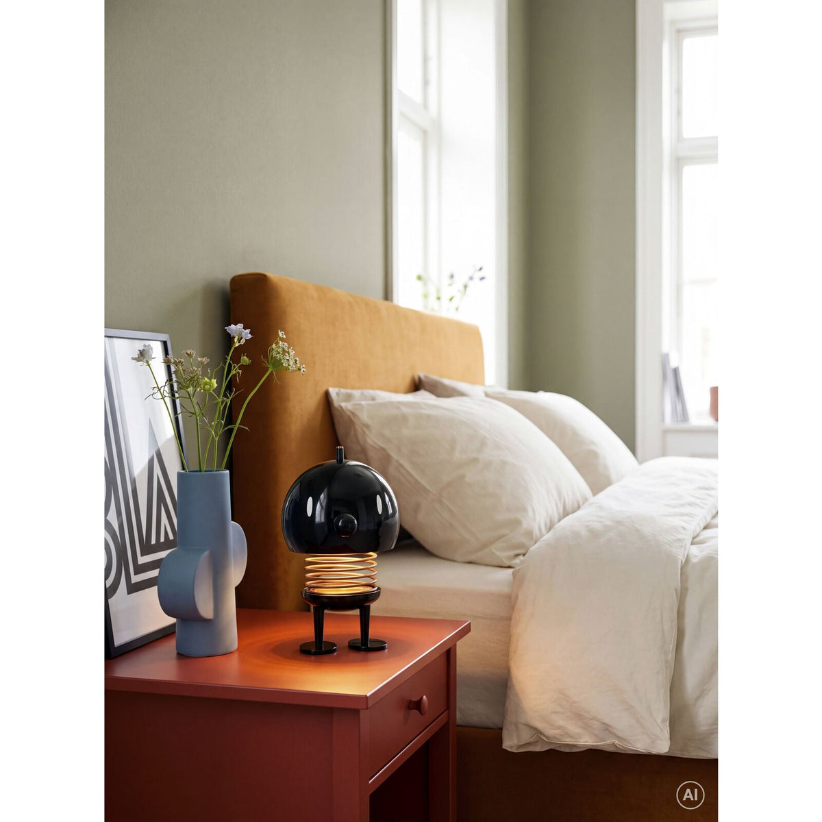 HOPTIMIST Bumble LED Lampe L Black