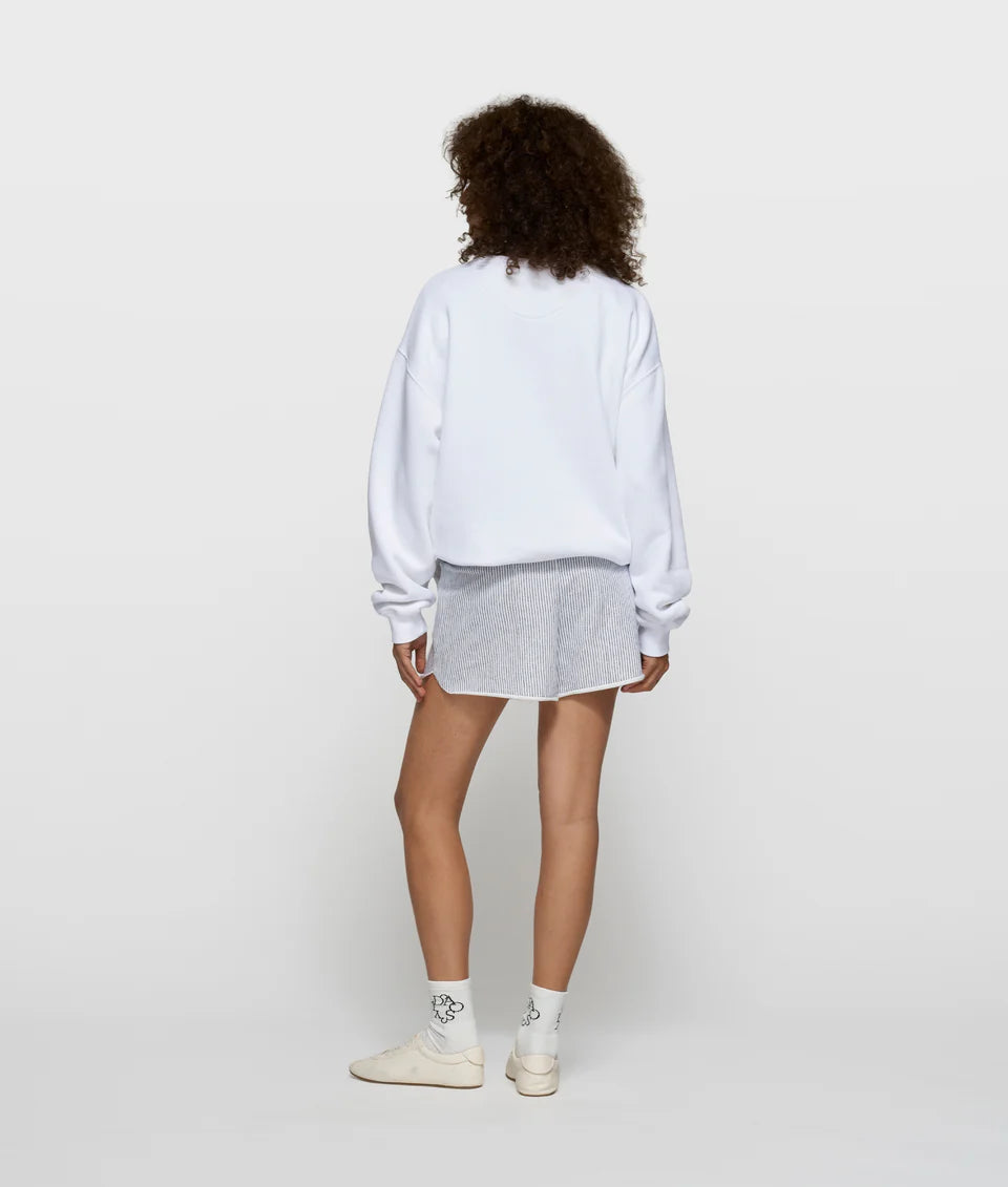 10DAYS AMSTERDAM Easy Shorts Stripes White/ Blue