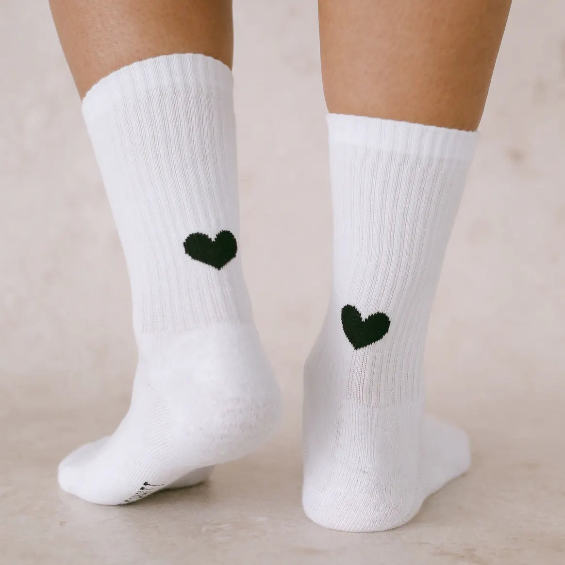 EULENSCHNITT Socken Herz