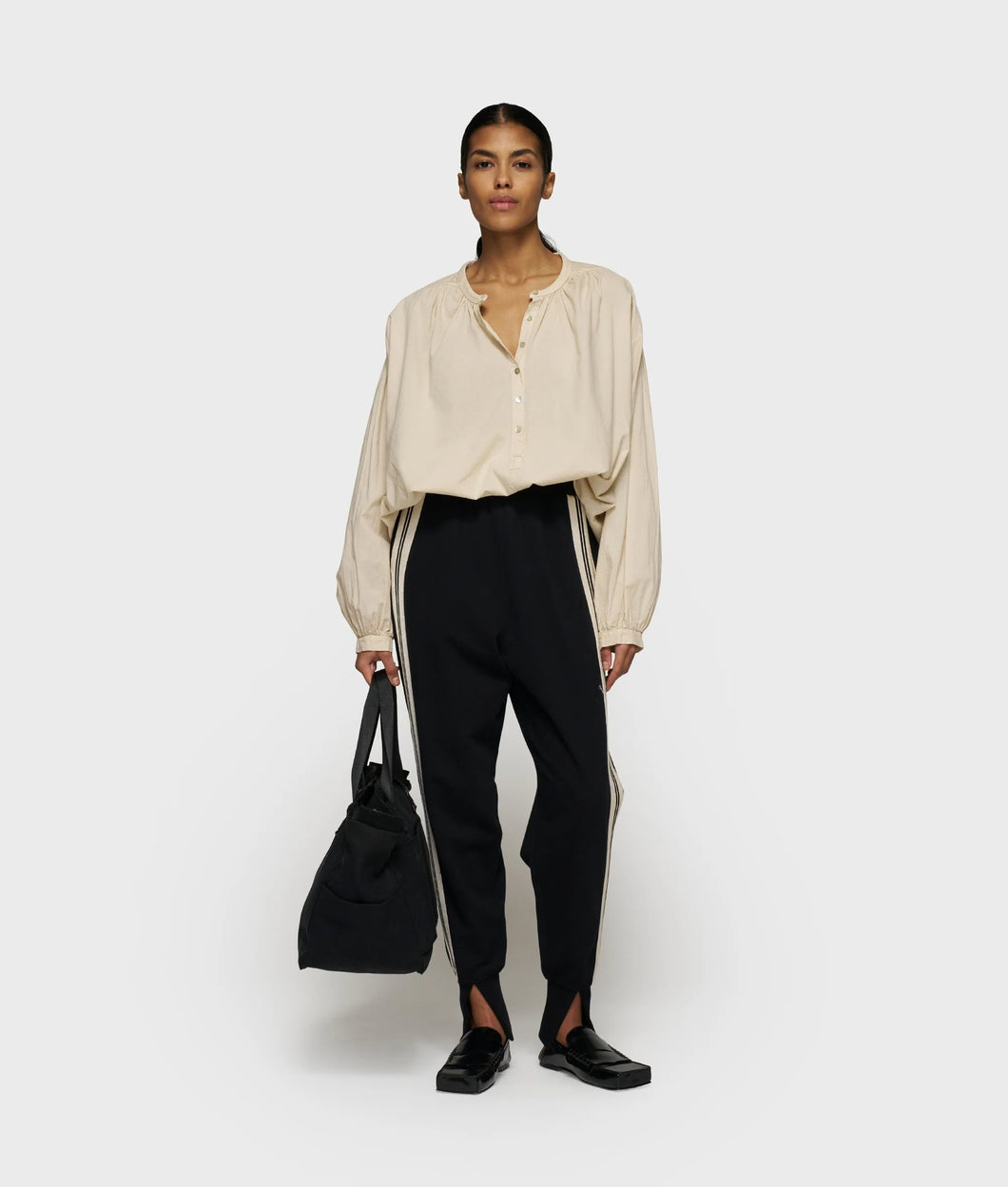 10DAYS AMSTERDAM Ballet Jogger Tape Black