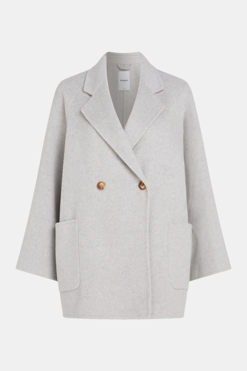 PENN & INK N.Y. Coat - Kurzmantel Grey