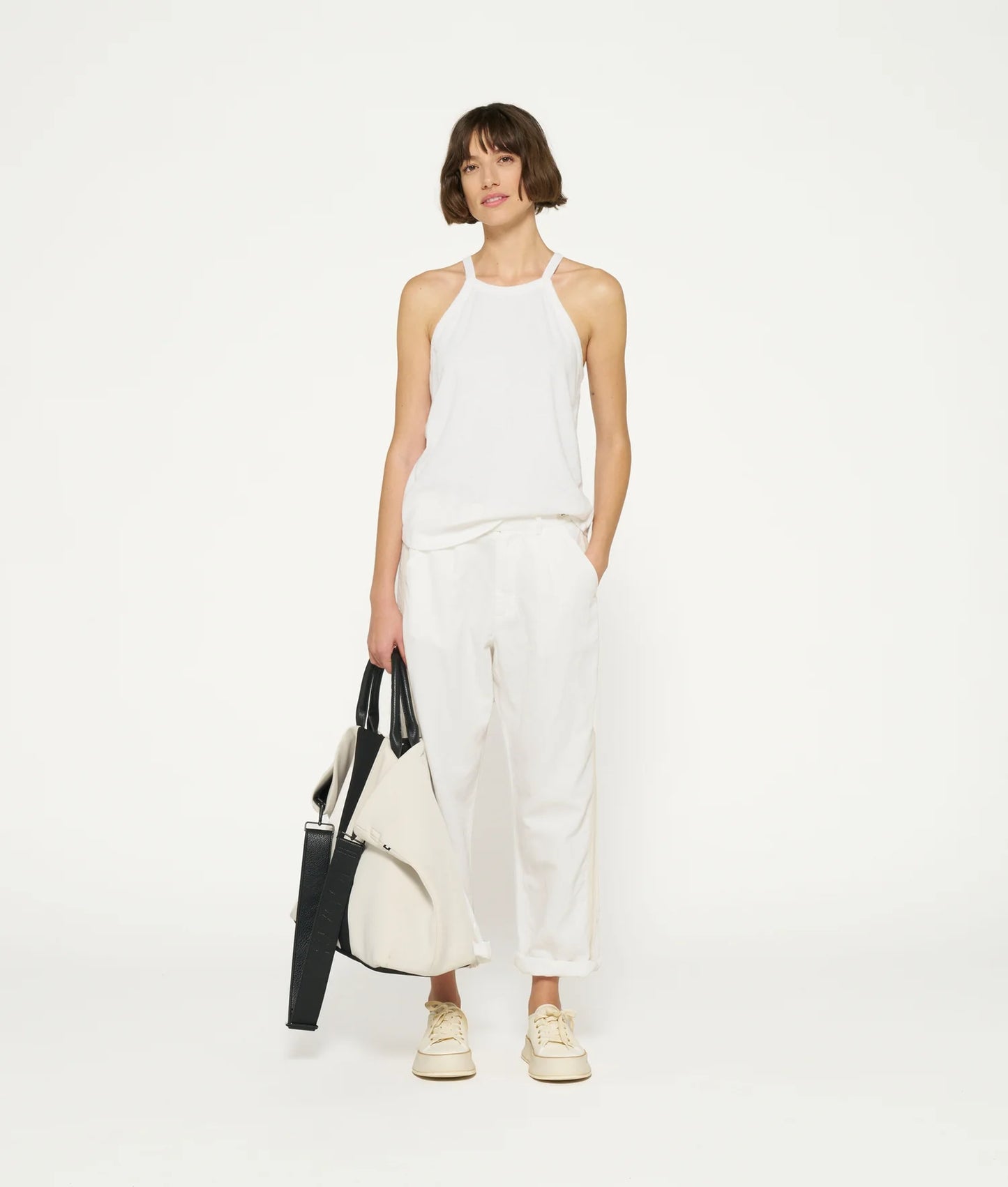 10 DAYS AMSTERDAM Pants Twill Ecru