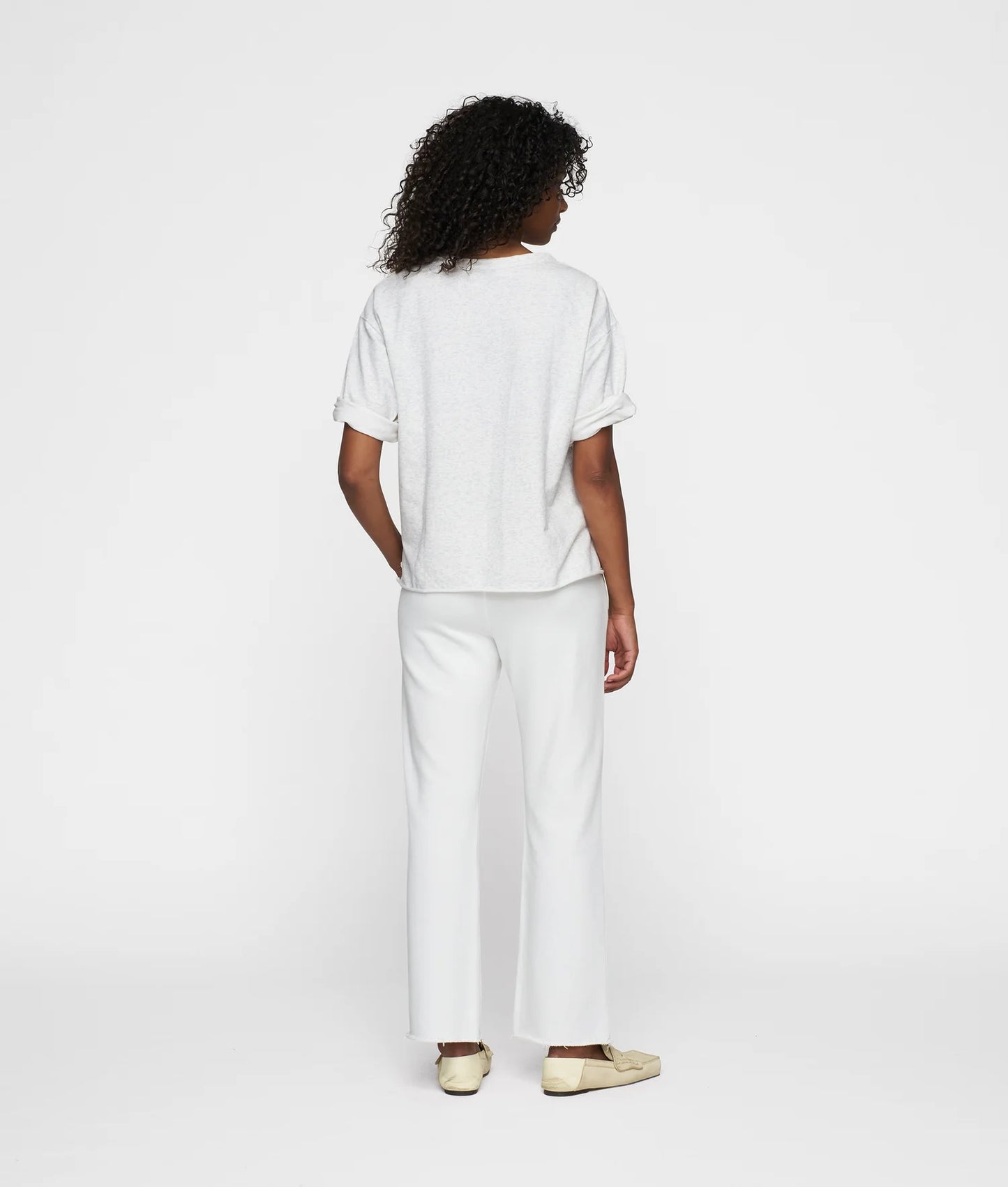 10DAYS AMSTERDAM Straight Jogger Ecru