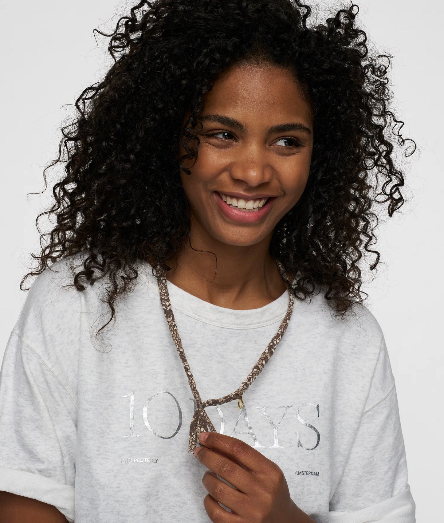 10DAYS AMSTERDAM Braided Necklace Rope