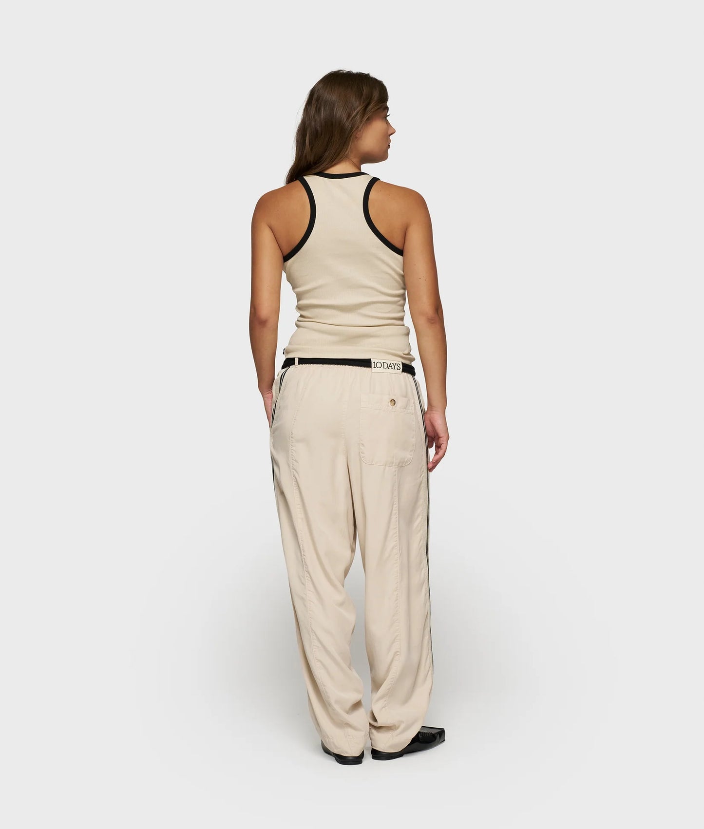 10DAYS AMSTERDAM Wide Tapered Pants