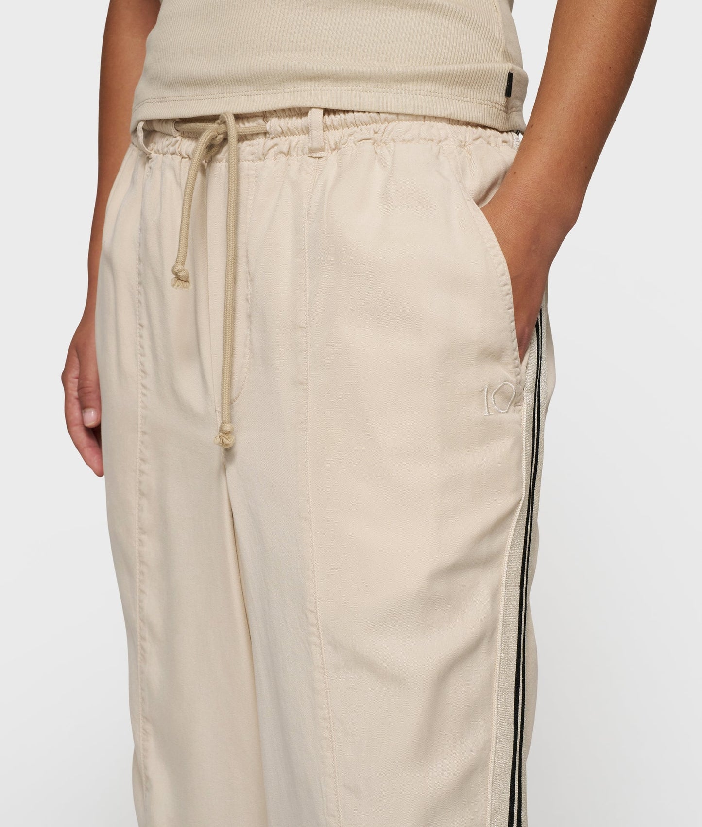 10DAYS AMSTERDAM Wide Tapered Pants