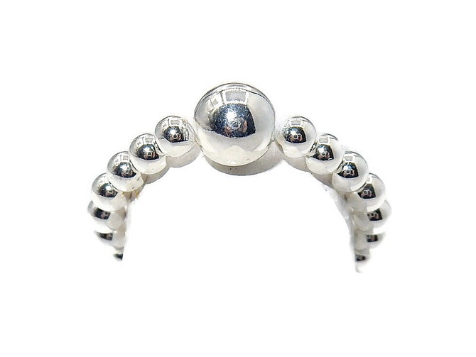 GNOES AMSTERDAM Flexring Luc Silber 3&6 mm