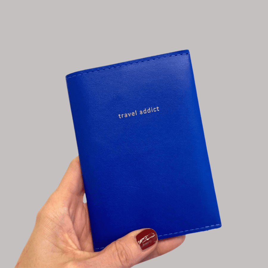 by B+K Passport Cover Travel Addict