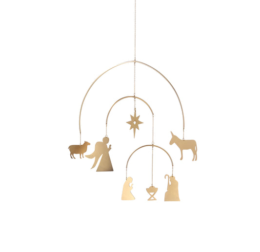 RAEDER DESIGN Weihnachtsmobile Krippe & Tiere