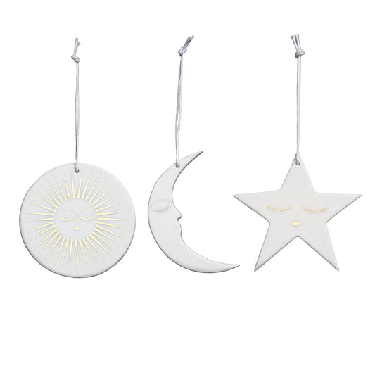 RAEDER DESIGN Sonne, Mond und Stern Set