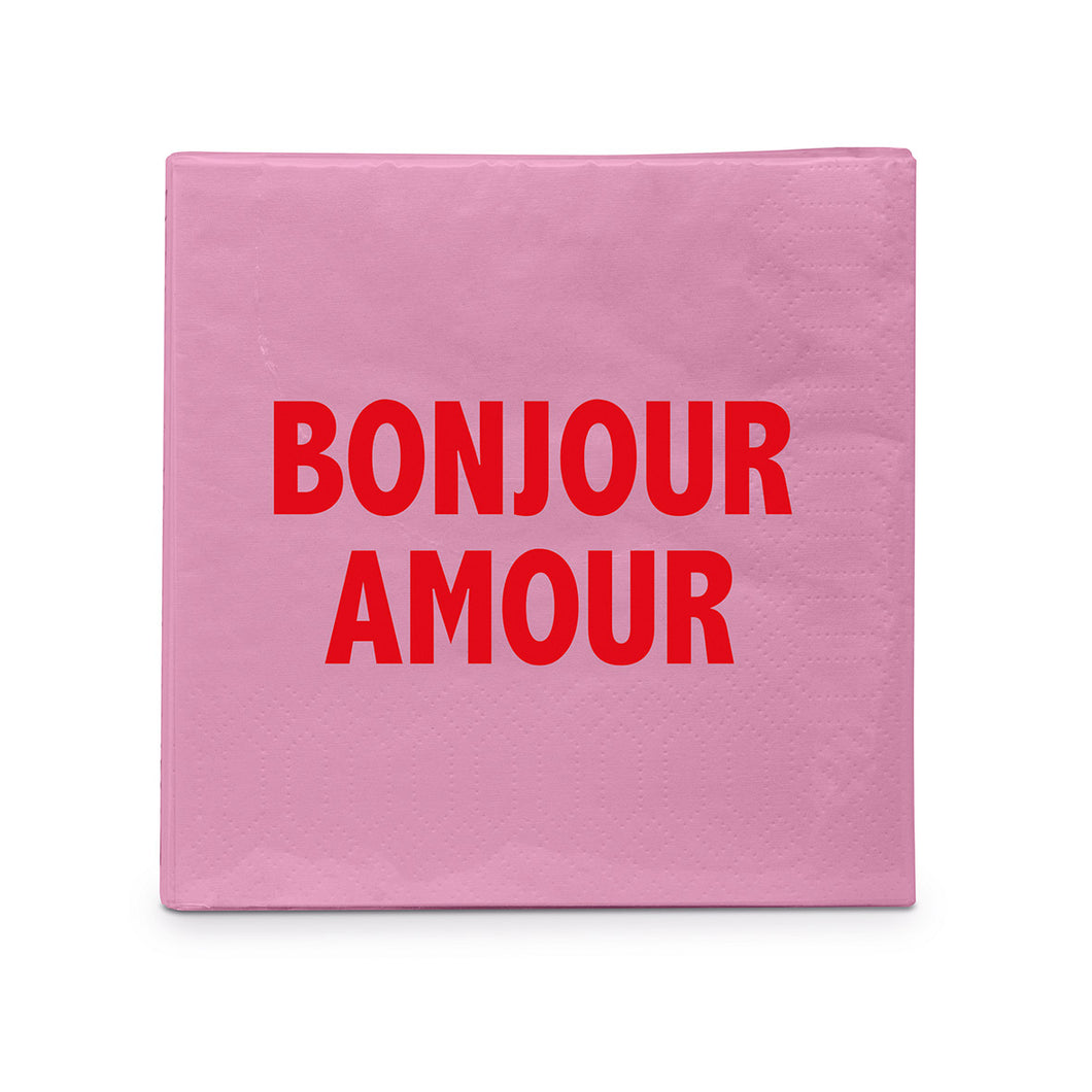 Paper + Design Papierservietten Bonjour Amour