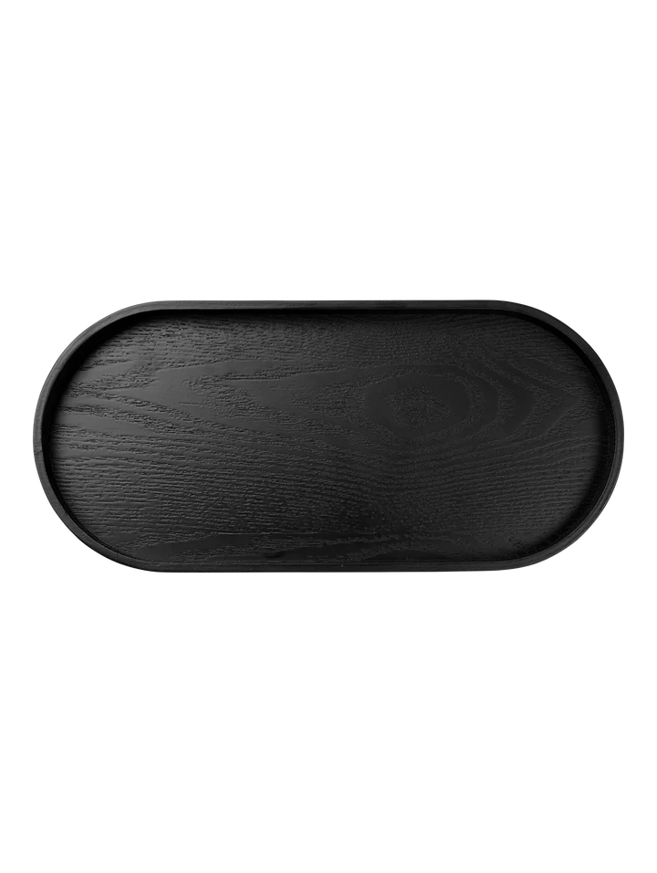 ASA SELECTION Holztablett Oval in 2 Größen schwarz