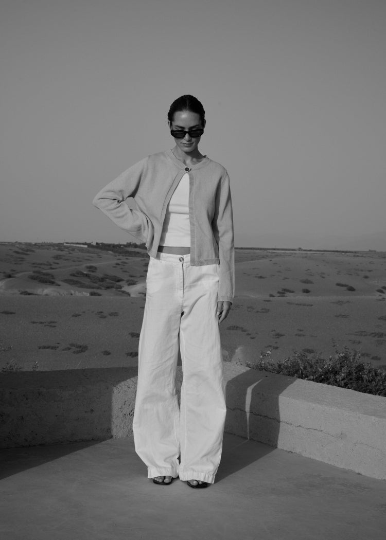 CLUB L'AVENIR Hose May'CL Off White