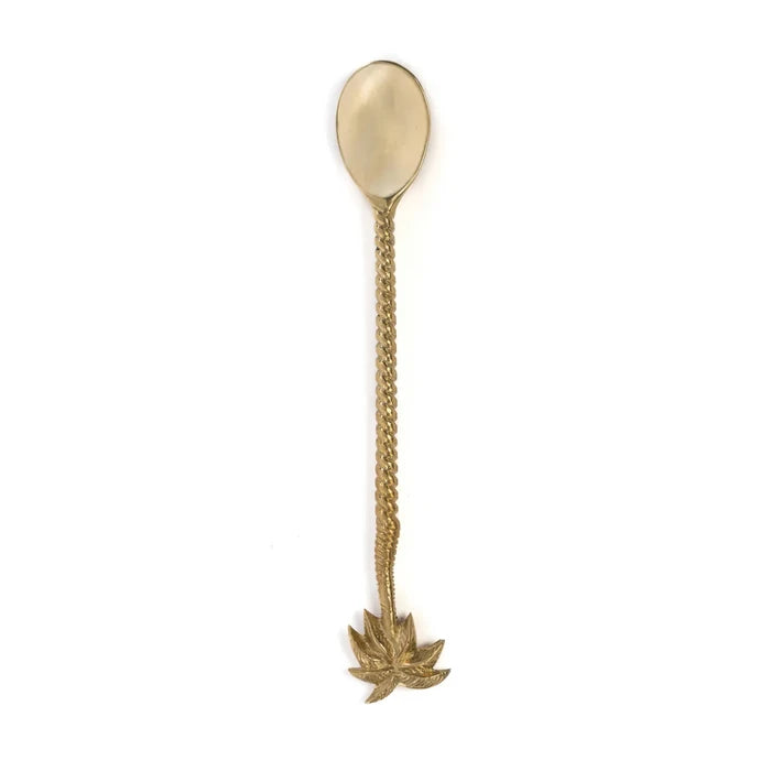 BAZAR BIZAR Löffel Palme Gold