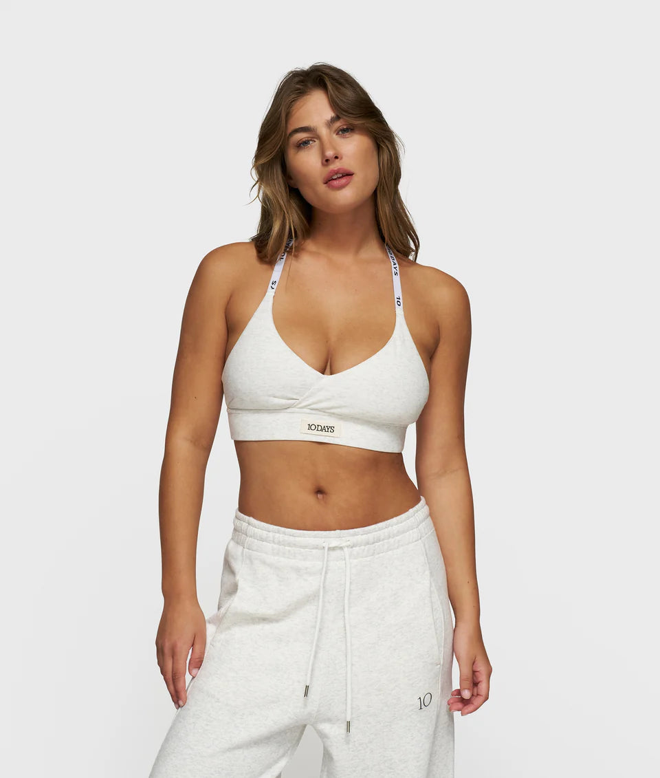 10 DAYS AMSTERDAM The Bar Bra White Melee