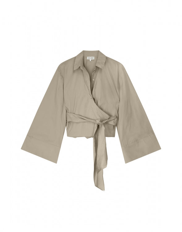 CLUB L'AVENIR Bluse Gaia'CL Cacao