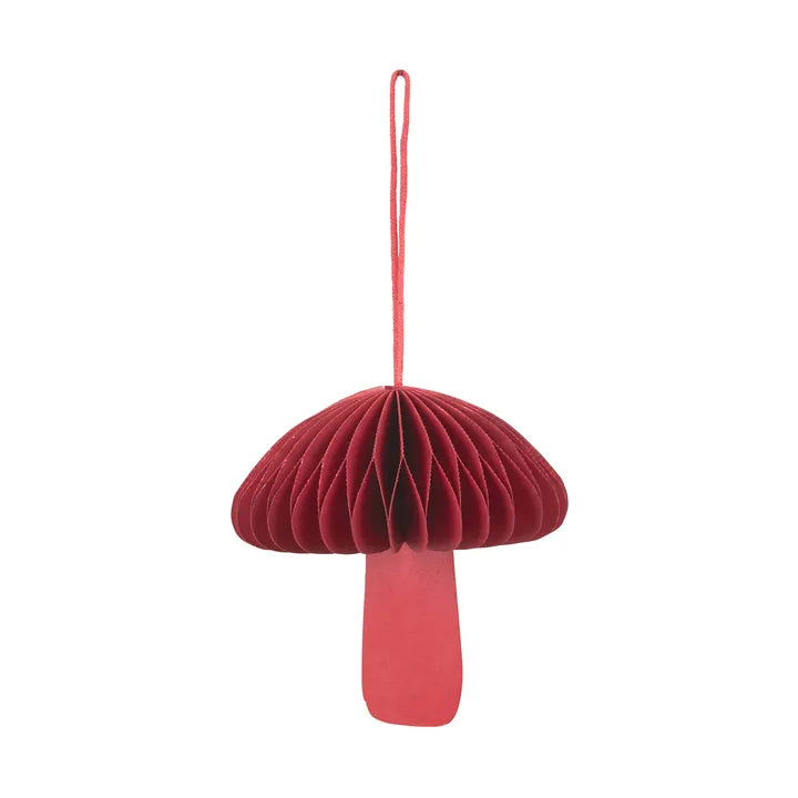 BROSTE COPENHAGEN Fungi Baumschmuck Red