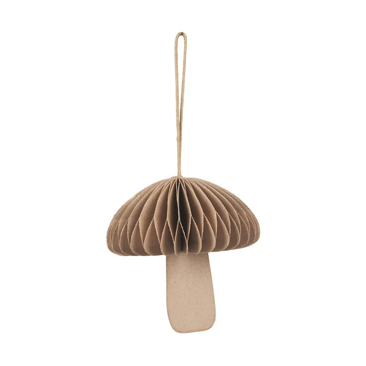 BROSTE COPENHAGEN Fungi Baumschmuck Braun