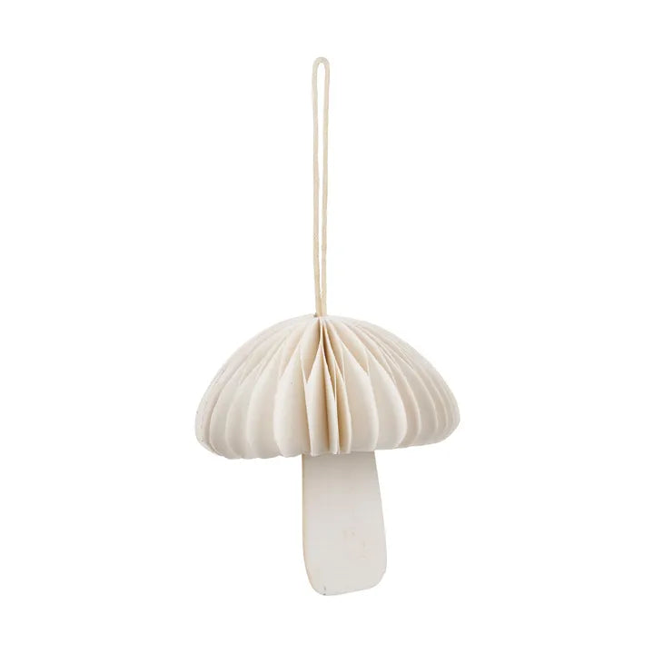 BROSTE COPENHAGEN Fungi Baumschmuck White