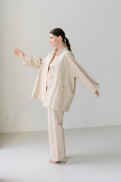 AIMEE THE LABEL FroukS6 Jacket Sand