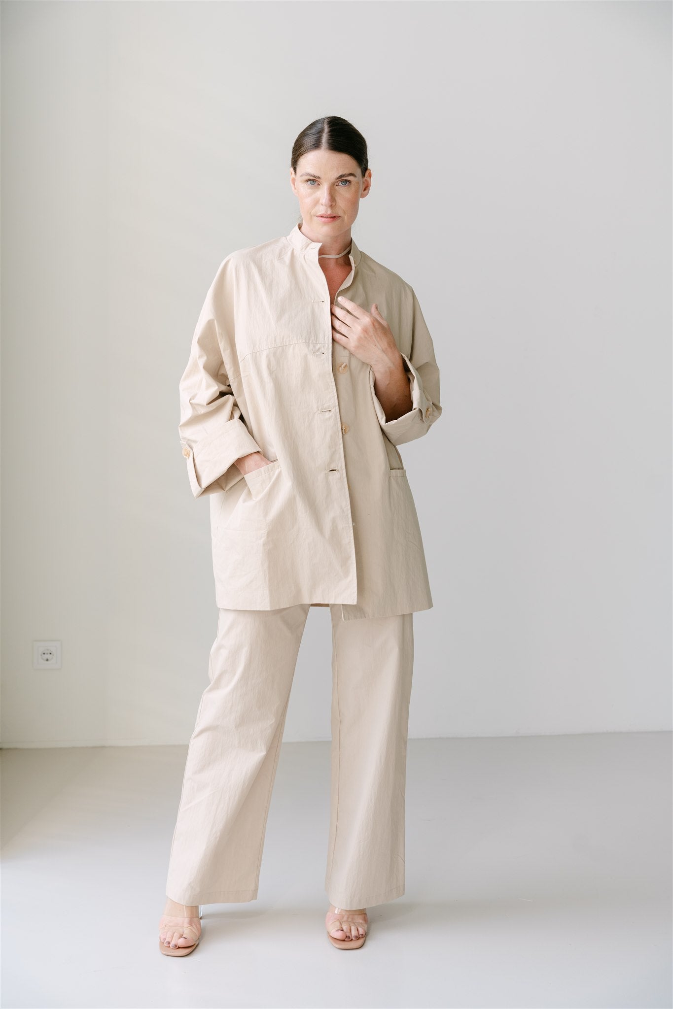 AIMEE THE LABEL FroukS6 Jacket Sand