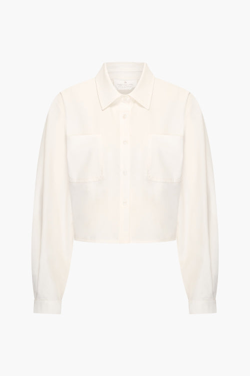 AIMEE THE LABEL Bluse Louen2 White