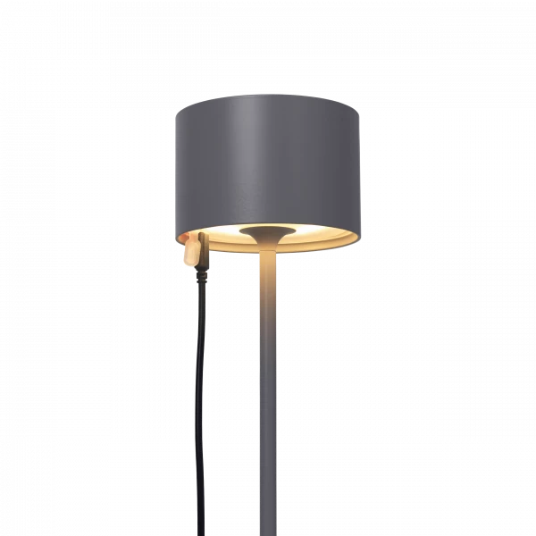 BLOMUS Mobile LED-Leuchte Farol Warm Grey