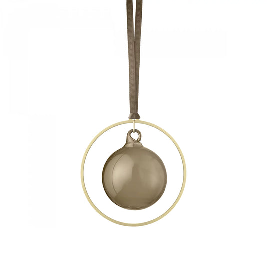 BLOMUS Weihnachtsschmuck Kitai Glaskugeln Coffee