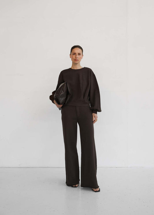 CLUB L'AVENIR Sweatpants Shela'CL Fudge