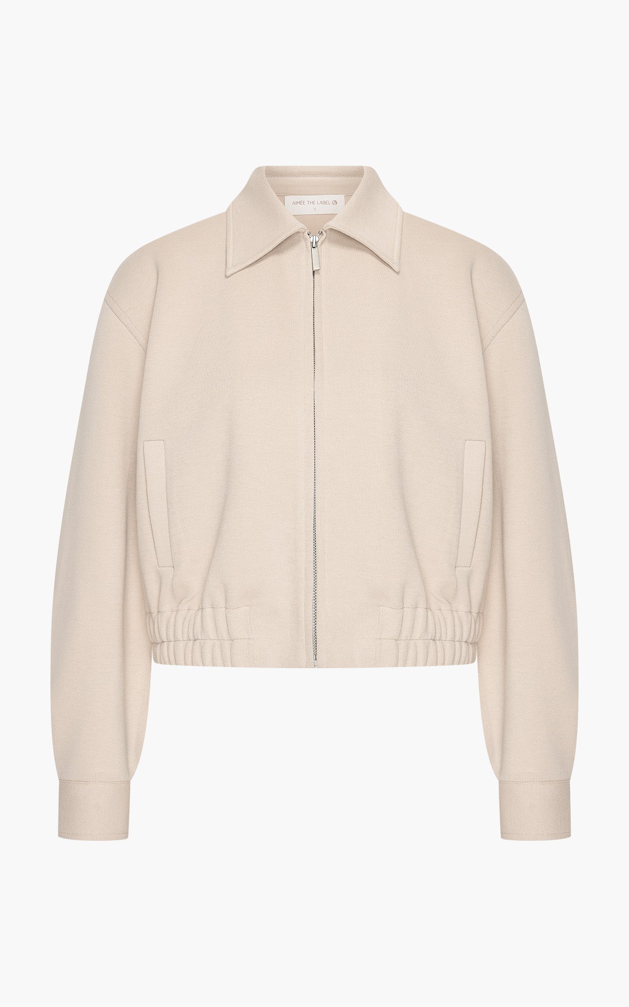 AIMEE THE LABEL Pique Jacke Lys'S6 Sand