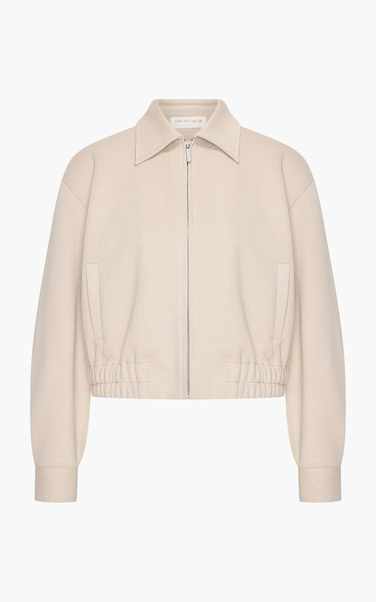 AIMEE THE LABEL Pique Jacke Lys'S6 Sand