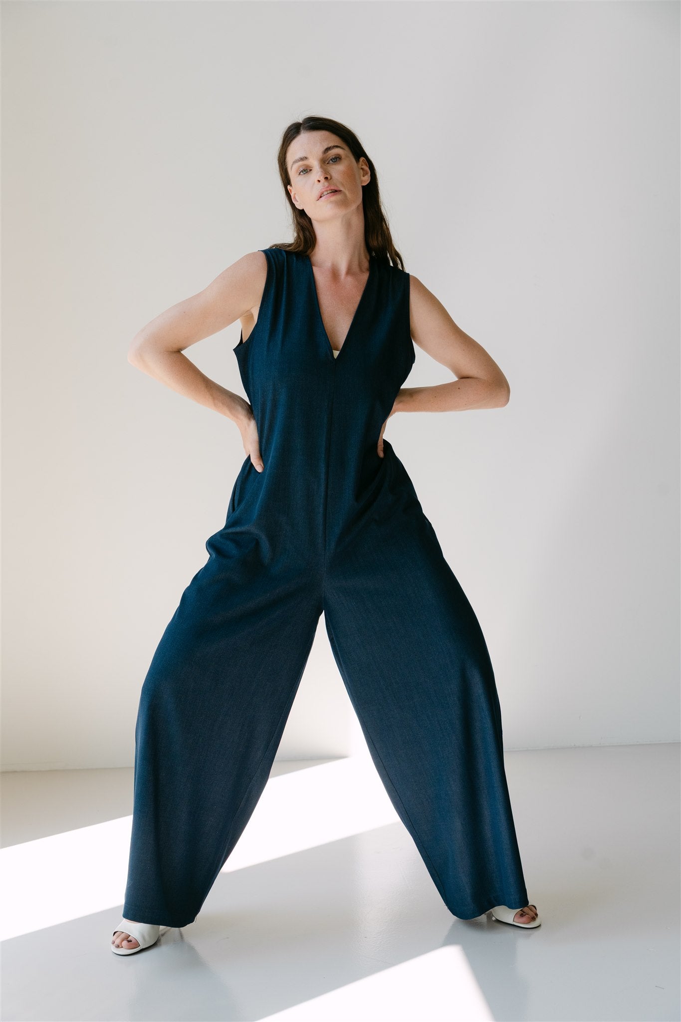 AIMEE THE LABEL RomyS6 Jumpsuit Blue Jeans