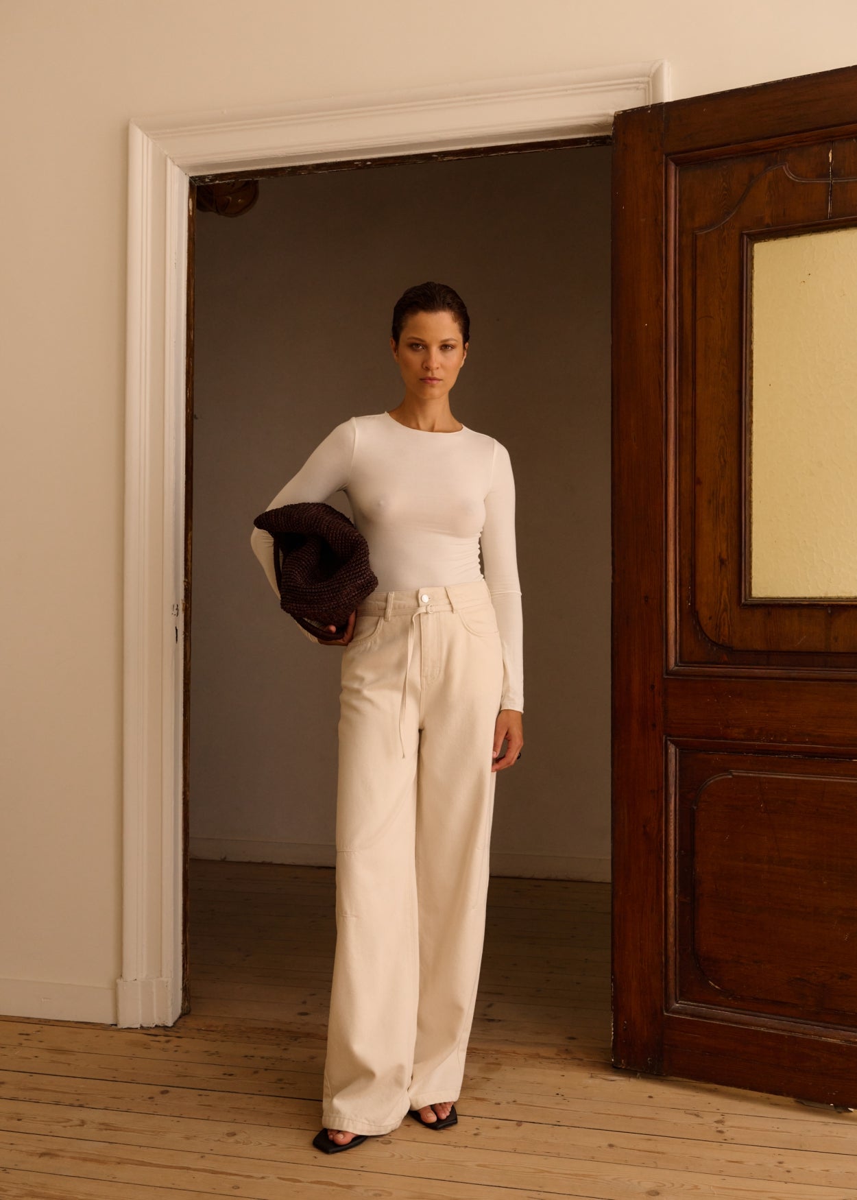 CLUB L'AVENIR Longsleeve Tahlia'CL offwhite