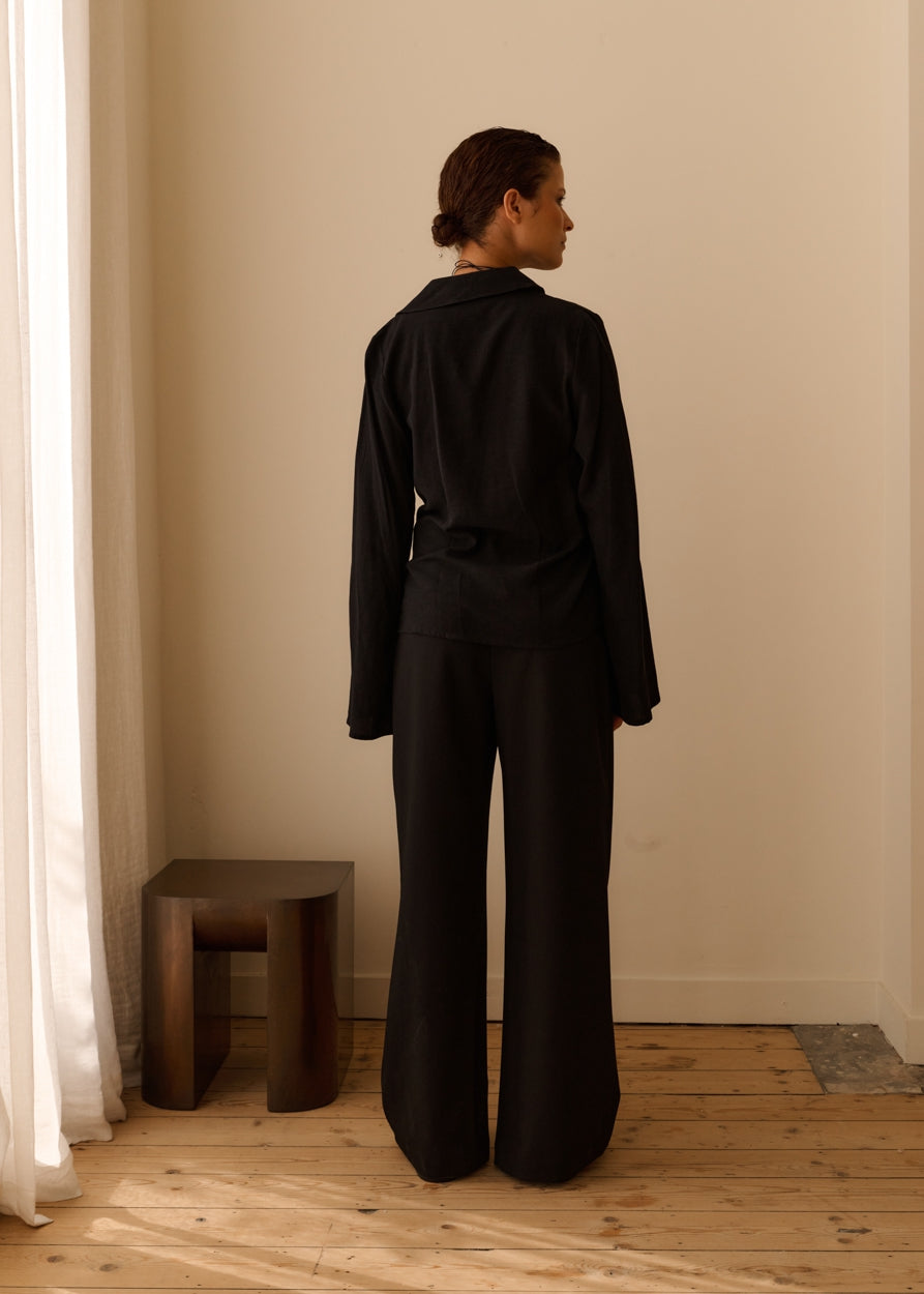 CLUB L'AVENIR Bluse Zula`CL Black