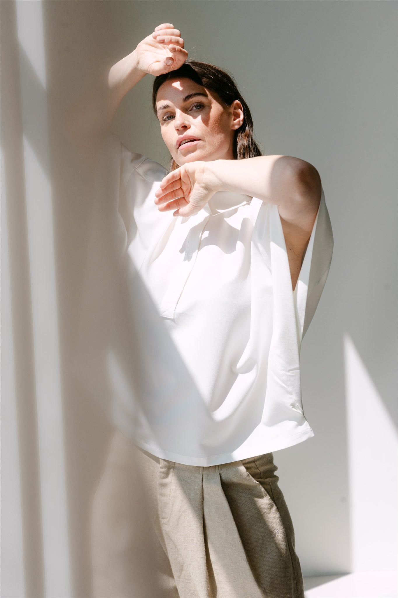 AIMEE THE LABEL MieeilleS6 Shirt Offwhite
