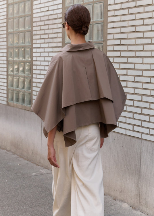CLUB L'AVENIR Trenchcoat Rowan'CL Cacao
