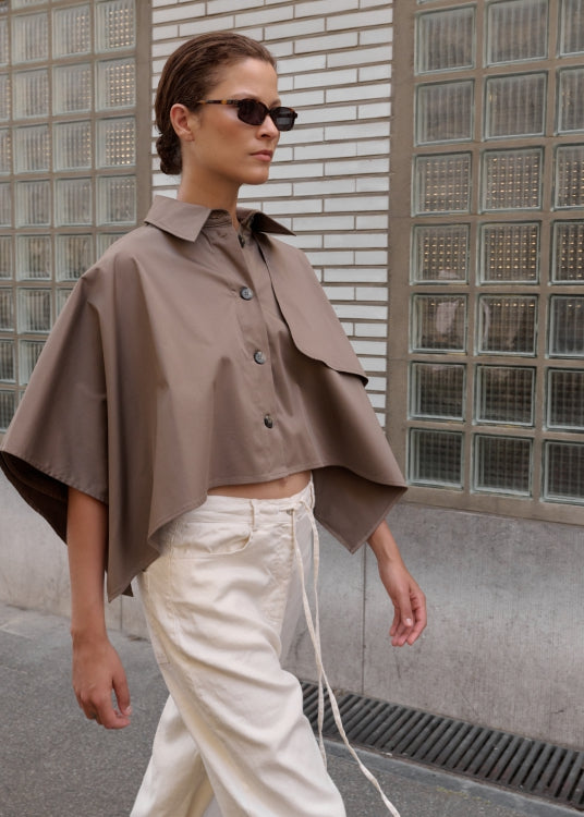 CLUB L'AVENIR Trenchcoat Rowan'CL Cacao