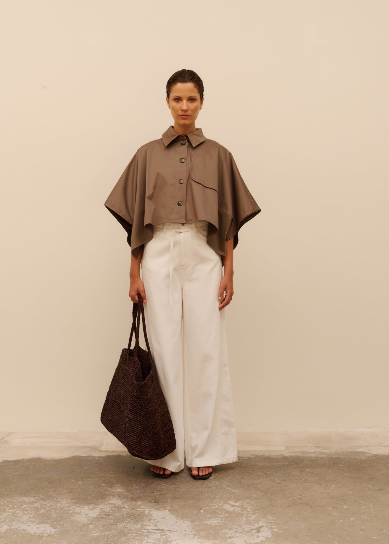 CLUB L'AVENIR Trenchcoat Rowan'CL Cacao