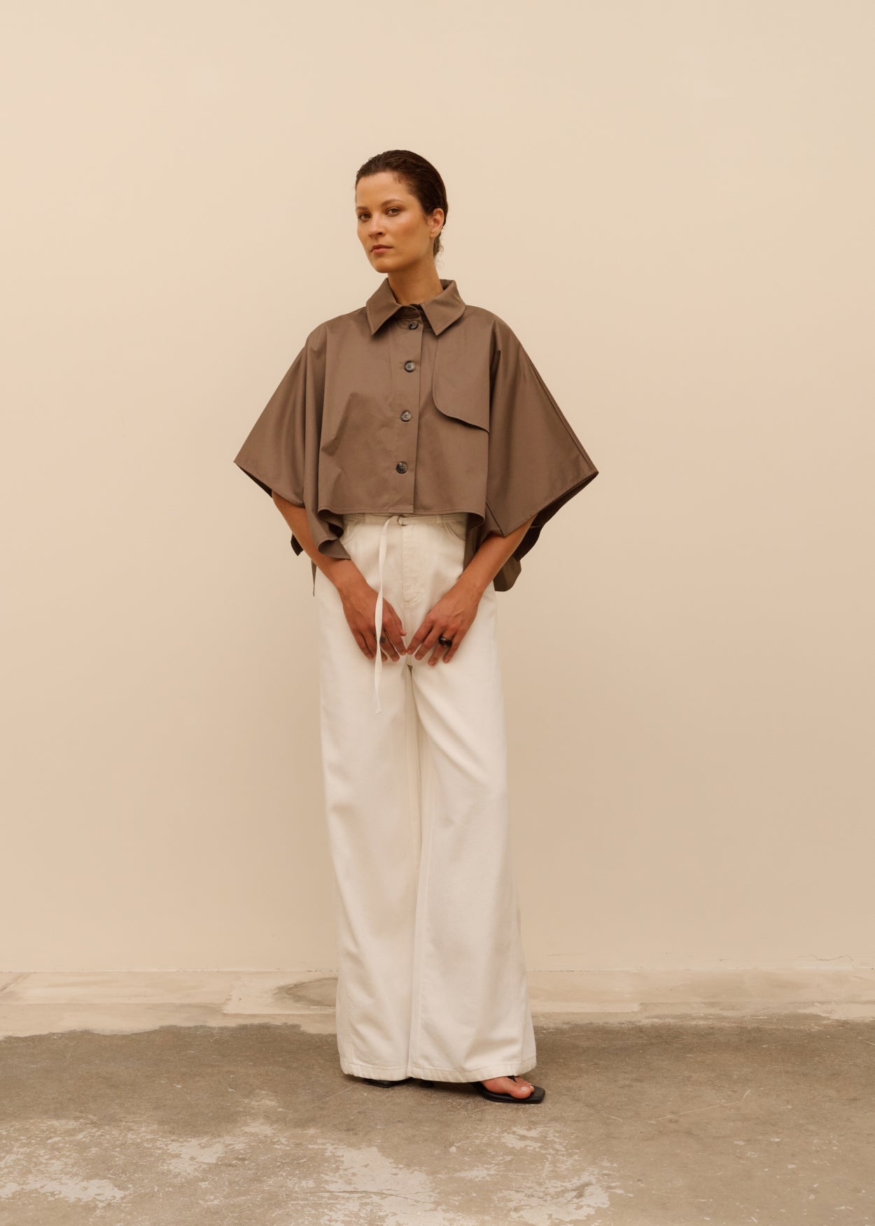 CLUB L'AVENIR Trenchcoat Rowan'CL Cacao