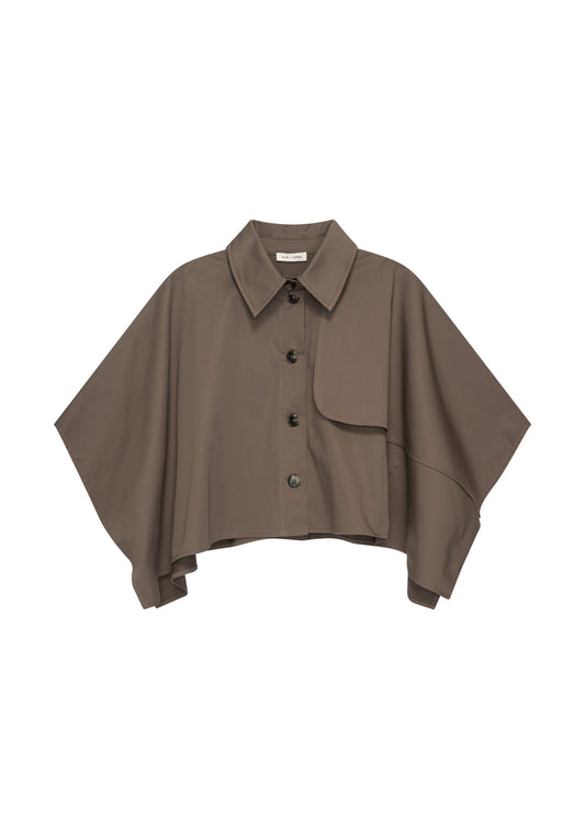 CLUB L'AVENIR Trenchcoat Rowan'CL Cacao