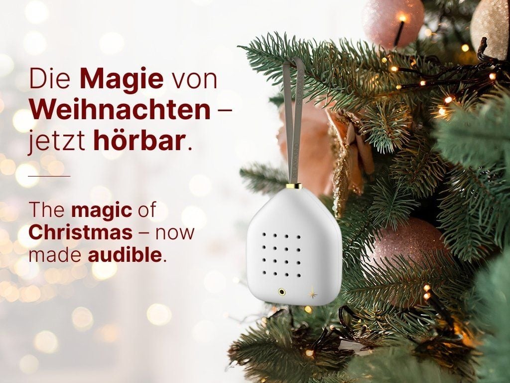 RELAXOUND Jingle Bells White Stars