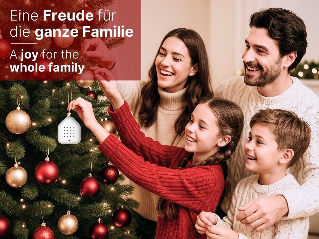 RELAXOUND Jingle Bells White Stars
