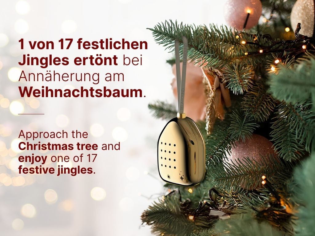 RELAXOUND Jingle Bells Gold Glow