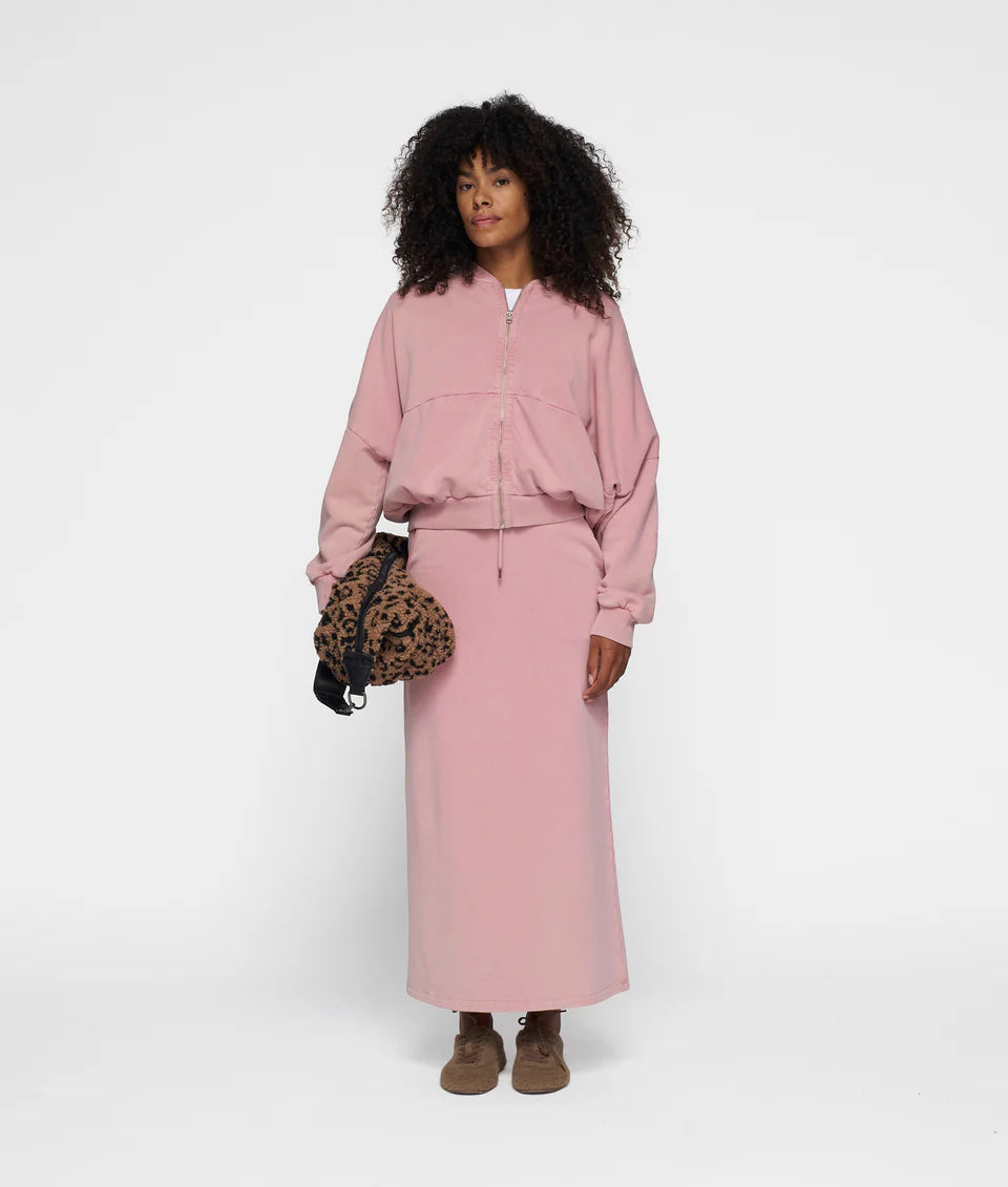 10 DAYS AMSTERDAM Fittet Skirt Fleece Raspberry