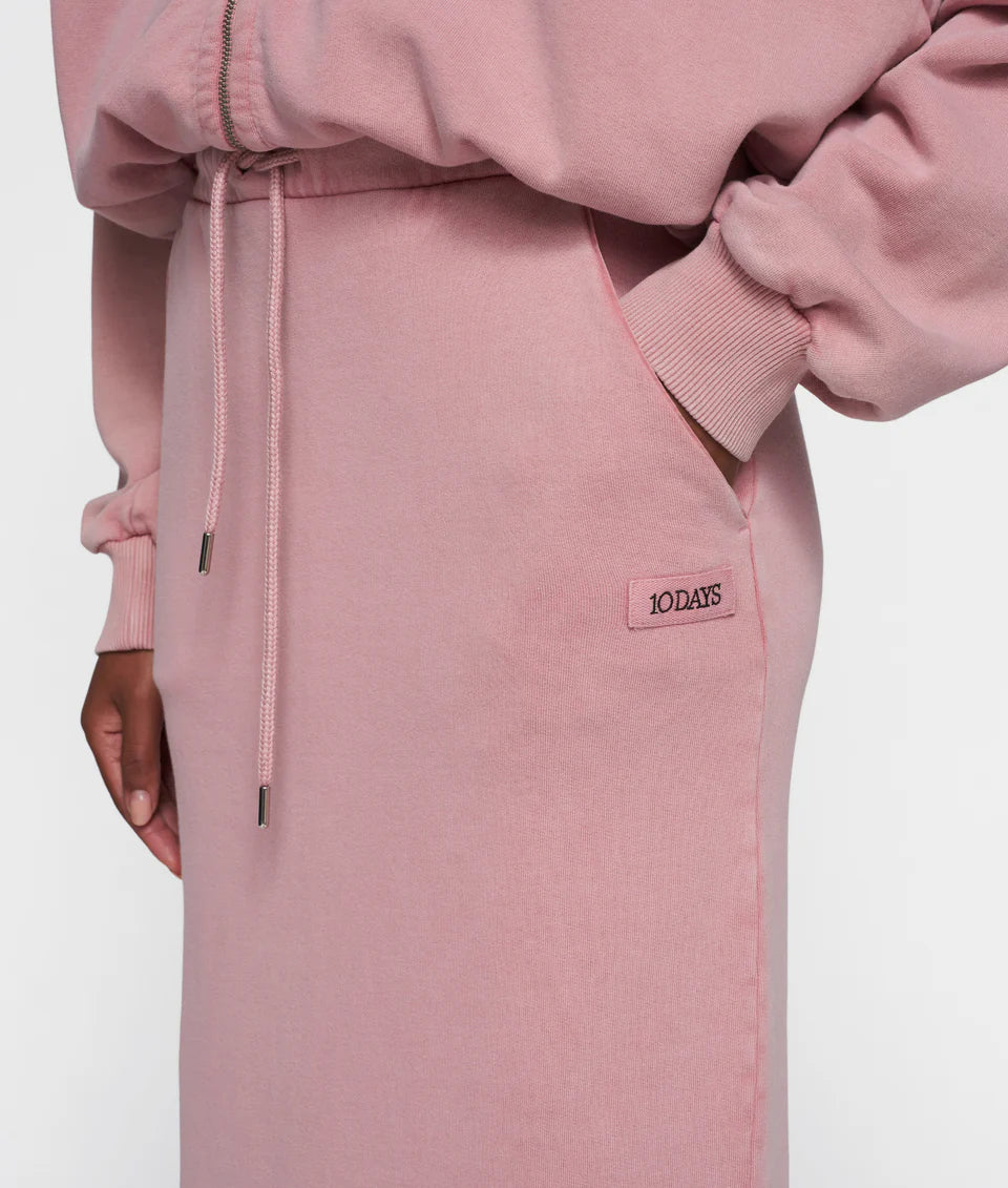 10 DAYS AMSTERDAM Fittet Skirt Fleece Raspberry