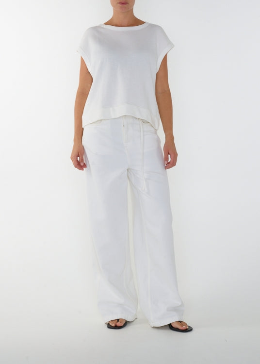 CLUB L'AVENIR Top Jordyn'CL Off White