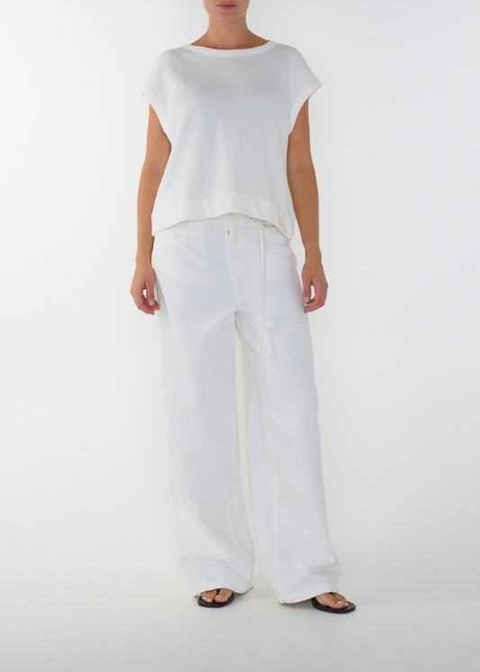 CLUB L'AVENIR Top Jordyn'CL Off White