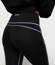 Lade das Bild in den Galerie-Viewer, 10DAYS AMSTERDAM Contrast Leggings Black
