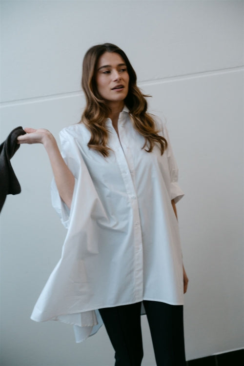 AIMEE THE LABEL Bluse MonacoW6 White