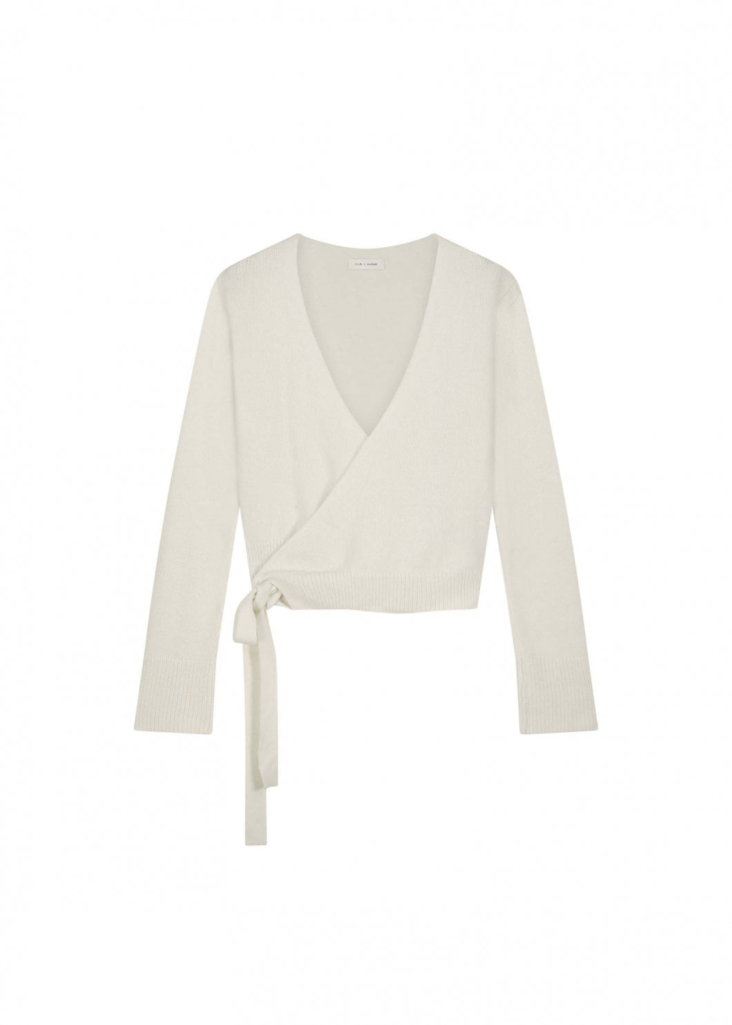 CLUB L' AVENIR Wickelcardigan Jua'CL Off White